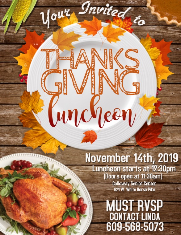 Thanksgiving Luncheon 2019
