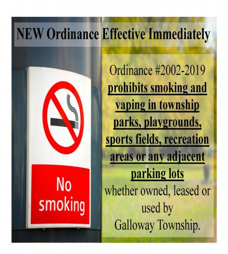 Ordinance #2002-2019: Smoke-Free & Tobacco-Free Public Places