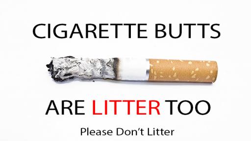 Cigarette Butts Are Litter Too